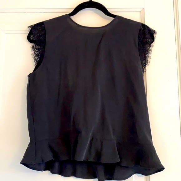 Zara shirt. Party in the back! - Picture 3 of 9